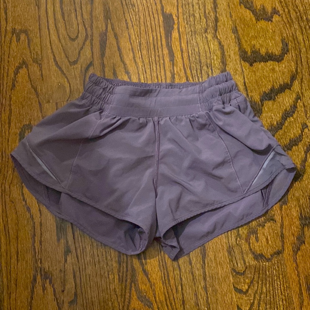 Hotty Hot Purple Lululemon Shorts Size 2